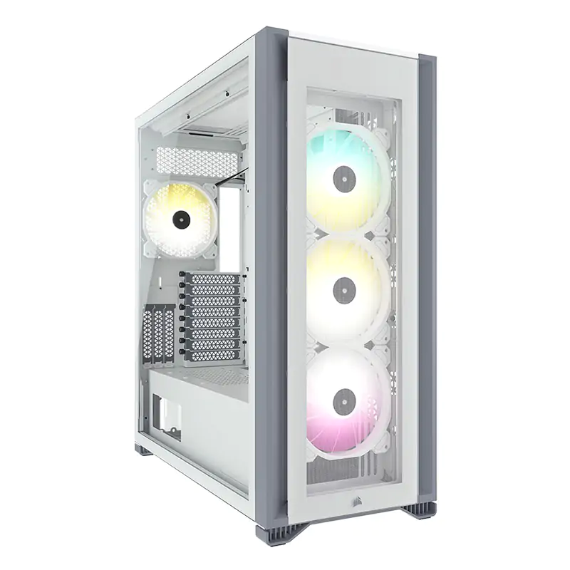 Corsair iCUE 7000X RGB TG Tower ATX Case - White (CC-9011227-WW)