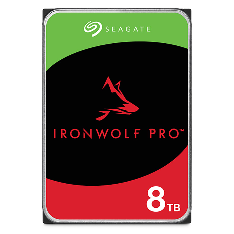Seagate Ironwolf Pro 8TB 7200RPM 3.5in NAS SATA Hard Drive (ST8000NT001)