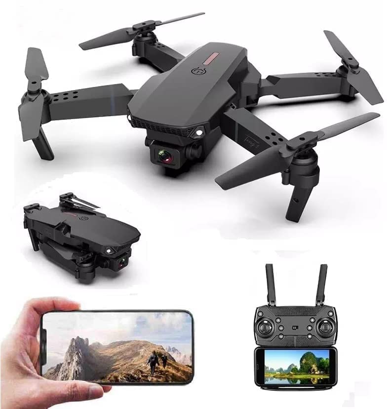 Drone with HQ WiFi Camera Remote Control for Kids Quadcopter with Gesture Selfie, Flips Bounce Mode, App One Key Headless Mode functionality