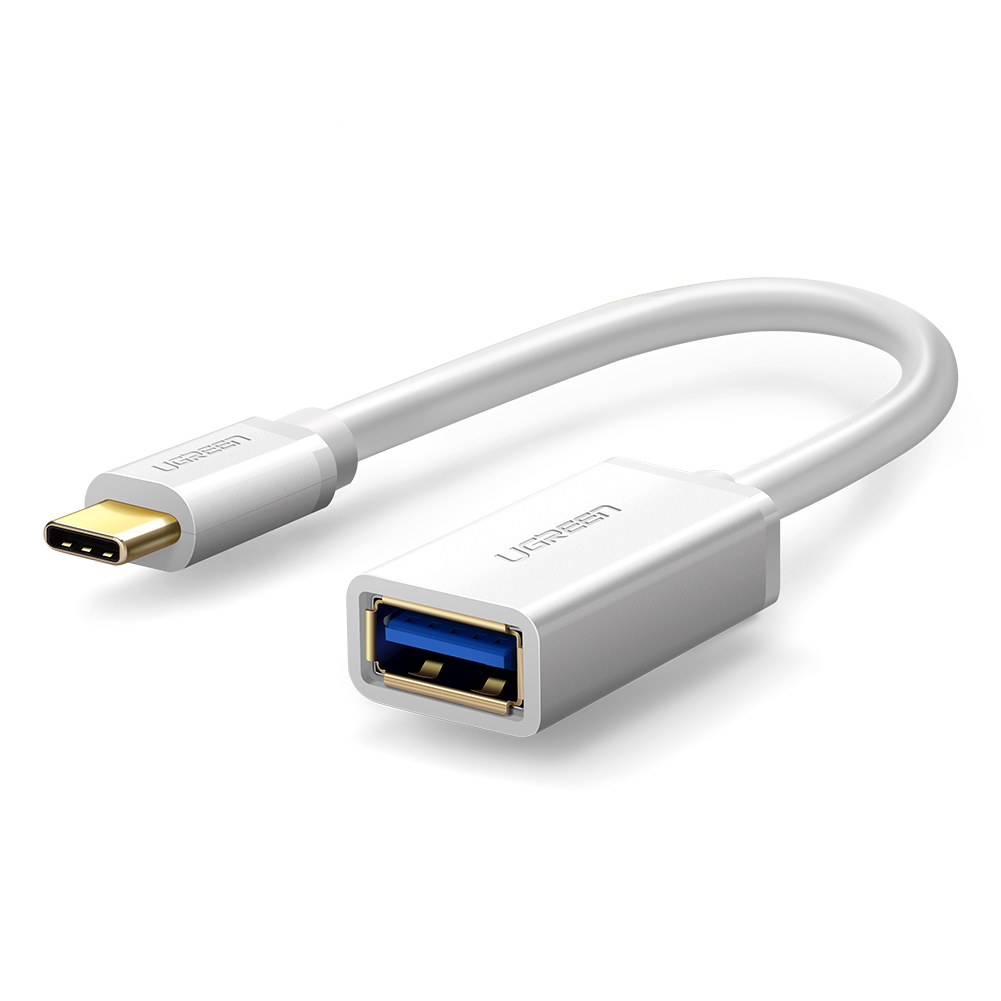 UGREEN USB-C Male to USB 3.0 A Female Cable (White)