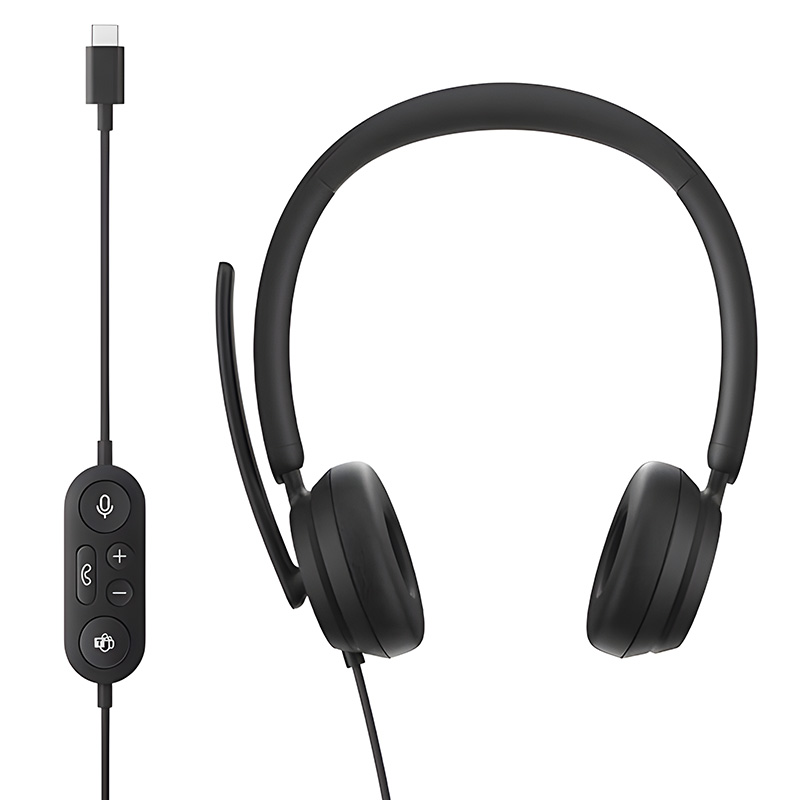 Microsoft Modern USB-C Headset - Black