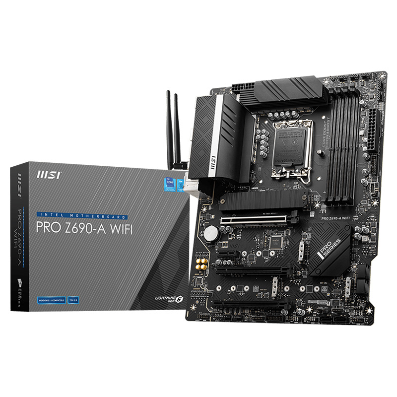 MSI Pro Z690-A WIFI DDR5 LGA1700 ATX Motherboard (PRO Z690-A WIFI)