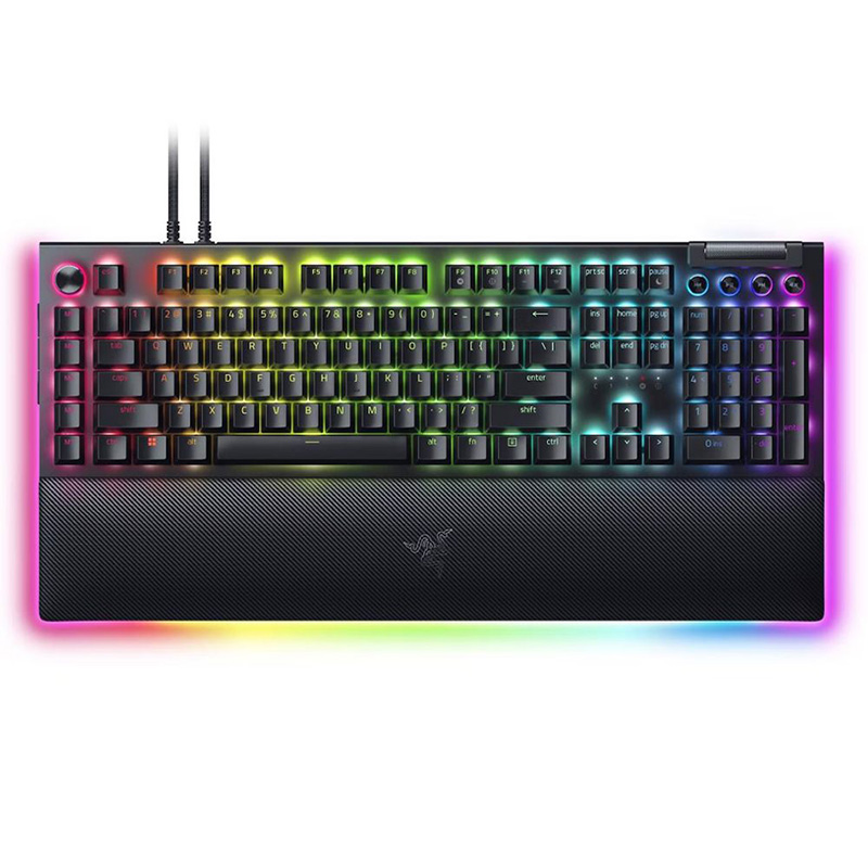 Razer BlackWidow V4 Pro Mechanical Gaming Keyboard Yellow Switch (RZ03-04681800)