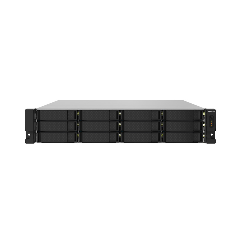 QNAP TS-1232PXU-RP-4G 3.5in SATA AL324 1.7GHz Quad Core 4GB DDR4 UDIMM - 2U