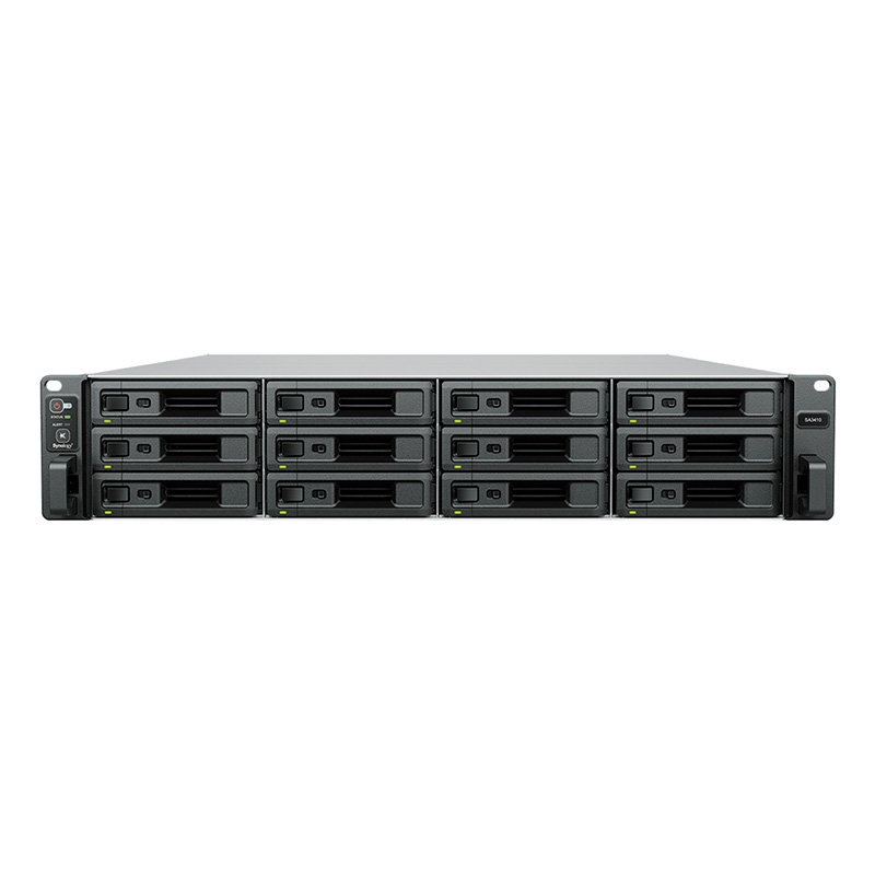 Synology 12 Bay 3.5in Diskless 4xGbE/2x10GbE NAS - 2U (SA3410)