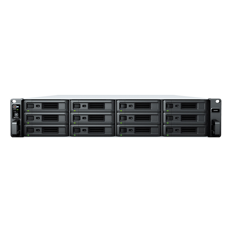 Synology 12 Bay 3.5in Diskless 4xGbE/2x10GbE NAS - 2U (SA6400)