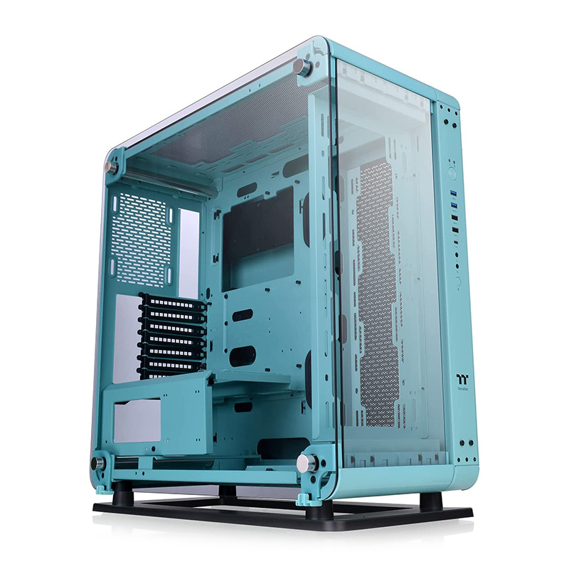 Thermaltake Core P6 Tempered Glass Mid ATX Case Turquoise (CA-1V2-00MBWN-00)