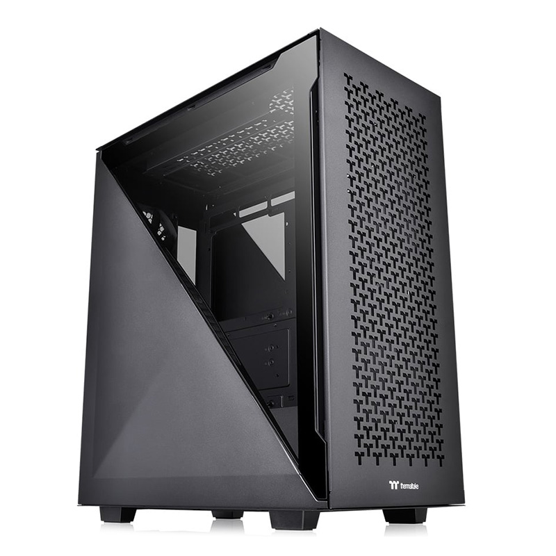 Thermaltake Divider 500 TG Air Mid Tower Case - Black Edition (CA-1T4-00M1WN-02)