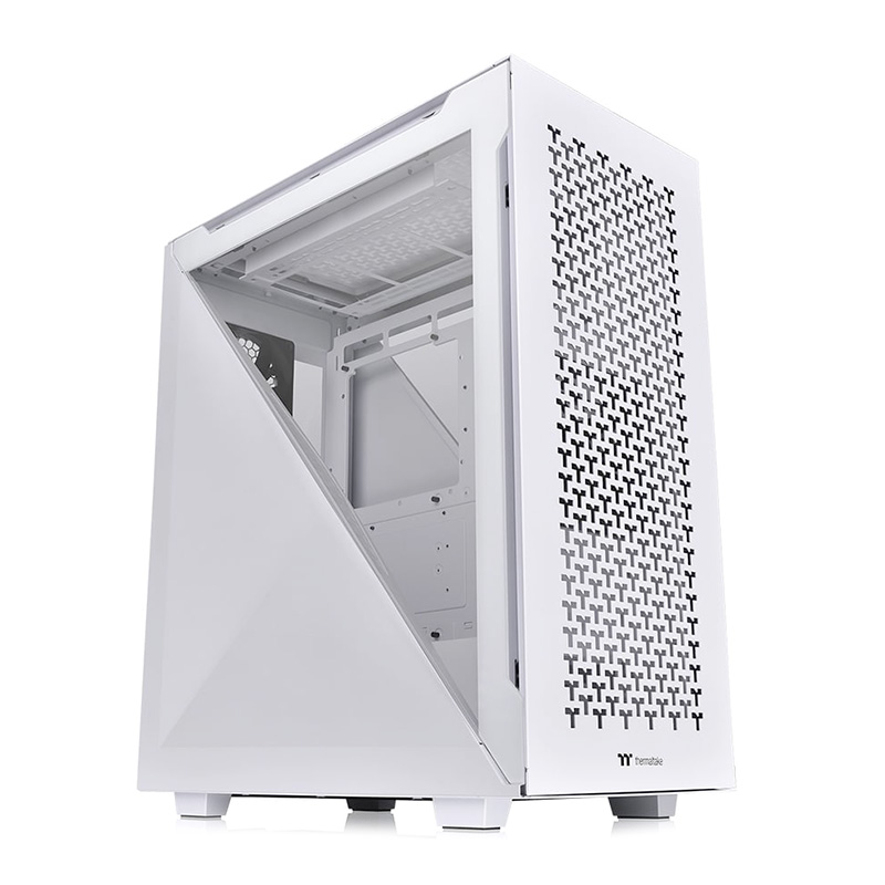 Thermaltake Divider 500 TG Air Mid Tower Case - Snow White Edition (CA-1T4-00M6WN-02)