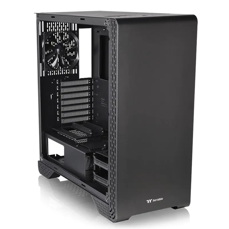 Thermaltake S300 Tempered Glass Mid Tower ATX Case Black Edition (CA-1P5-00M1WN-00)