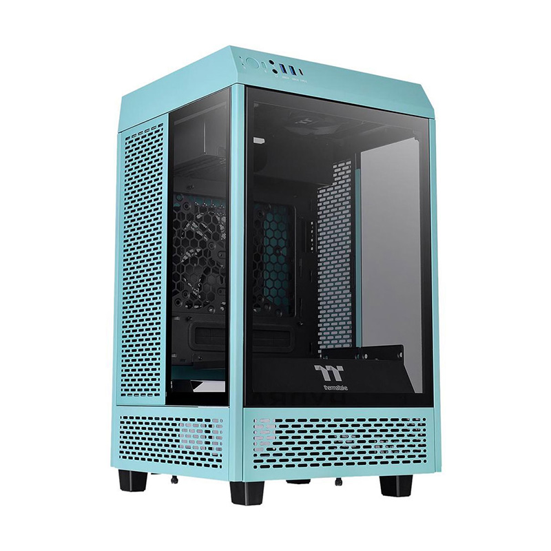 Thermaltake The Tower 100 Turquoise Mini-ITX Chassis (CA-1R3-00SBWN-00)