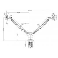 Computer-Accessories-Loctek-Premium-Mount-17-32-Dual-Monitor-Stand-Aluminum-Gas-Spring-Arm-White-Swivel-180deg-With-Quick-Release-VESA-Plate-VESA-75-100mm-14