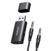 UGREEN USB 2.0 to 3.5mm Bluetooth Transmitter/Receiver Adapter with Audio Cable