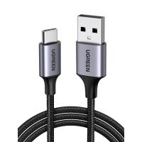 UGREEN USB-C Male to USB 2.0 Male Cable Aluminum Braid 2m (Space Gray)