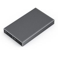 Orico Dual-bay M.2 NVME + NVME SSD Enclosure - Grey