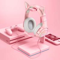 Headphones-ONIKUMA-K9-Pink-Gaming-Headset-with-Removable-Cat-Ears-3