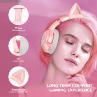 Headphones-ONIKUMA-K9-Pink-Gaming-Headset-with-Removable-Cat-Ears-6