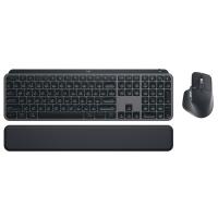 Logitech MX Keys S Bluetooth Combo Keyboard,Mouse,Palm Rest - Graphite (920-011605)