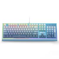 Keyboards-Redragon-K654-RGB-Gaming-Keyboard-104-Keys-Wired-Mechanical-Keyboard-Aluminum-Frame-3-5mm-Sound-Absorbing-Foams-Hot-swappable-Gradient-Blue-3