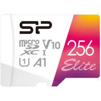 Silicon Power Elite 256GB microSDXC UHS-I Micro SD Card with Adapter