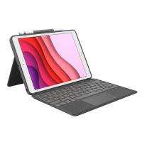Logitech Combo Touch Detachable Backlit Keyboard Case with Trackpad and Smart Connector for iPad (920-009726)