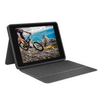 Logitech Rugged Folio Ultra-protective Keyboard Case with Smart Connector for iPad (920-009458)