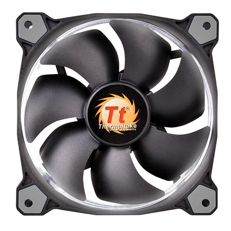 Thermaltake Riing 14 High Static Pressure 140mm White LED Fan (CL-F039-PL14WT-A)