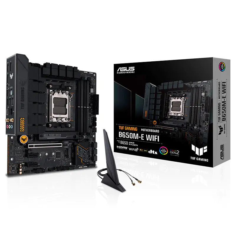 Asus TUF Gaming B650M-E WIFI AM5 mATX Motherboard (TUF GAMING B650M-E WIFI)