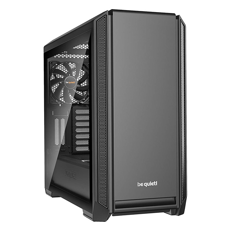 be quiet! Silent Base 601 Tempered Glass ATX Case - Black