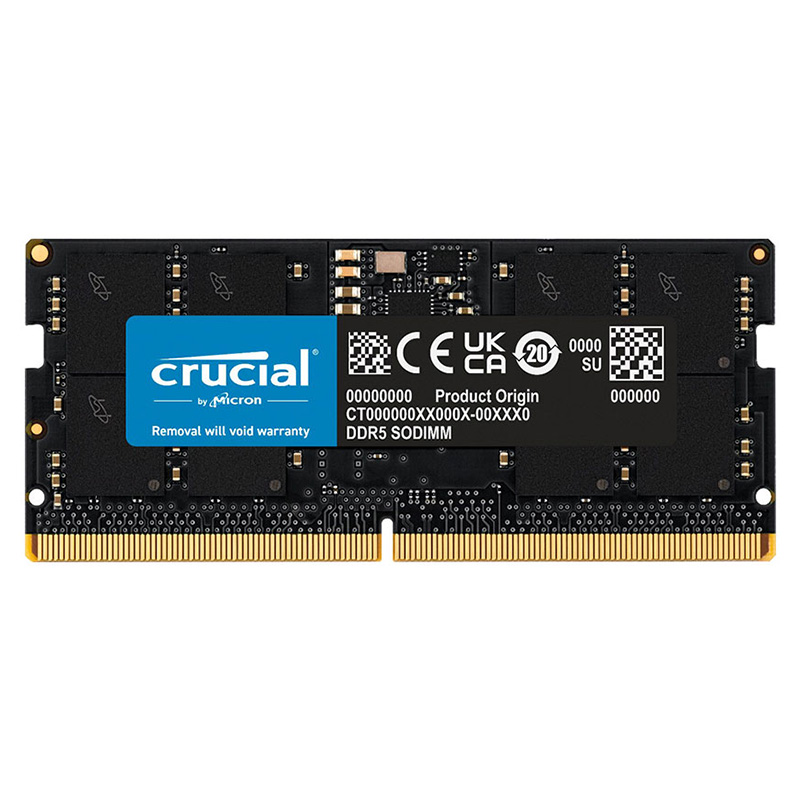 Crucial 16GB (1x16GB) CT16G52C42S5 5200MHz SODIMM DDR5 RAM