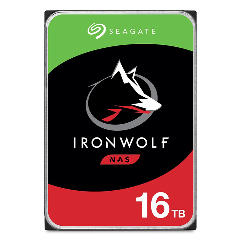 Seagate Ironwolf 16TB 7200RPM 3.5in NAS SATA Hard Drive (ST16000VN001)