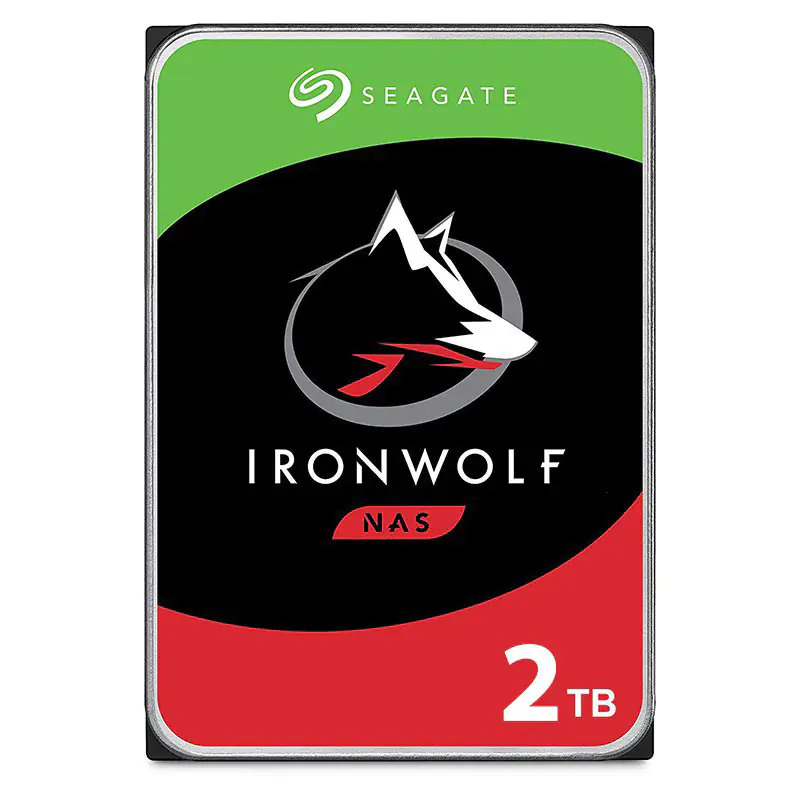 Seagate IronWolf 2TB 5900 RPM 3.5in NAS SATA Hard Drive (ST2000VN004)