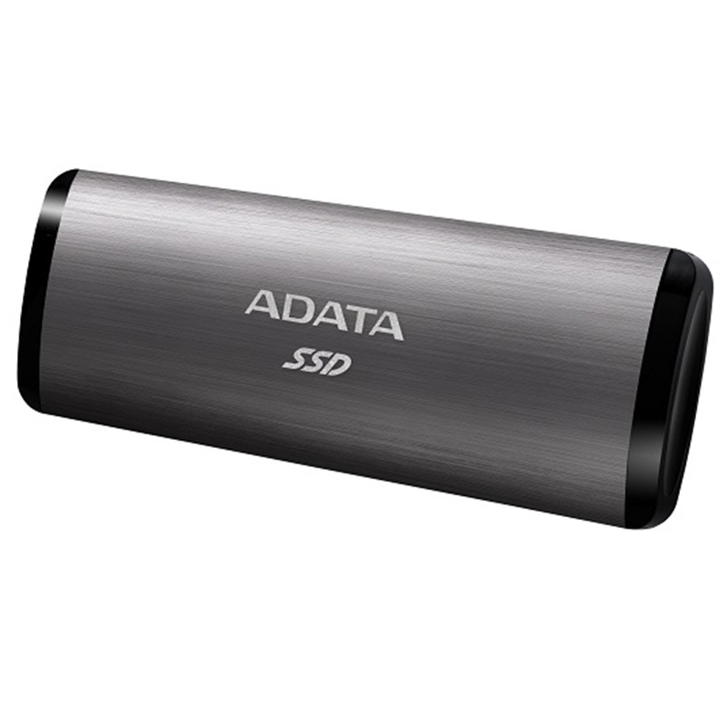 ADATA 512GB SE760 USB Type C External SSD - Titanium Grey