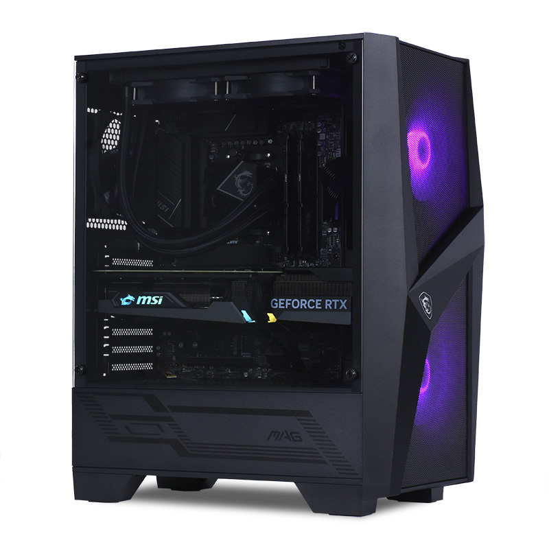 G7 Core Ryzen 7 7800X3D GeForce RTX 4070 TI Gaming PC - Powered by MSI 55420