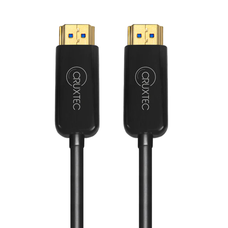 Cruxtec HDMI 2.0 Male to Male Ultra-HD Optical Fiber Cable - 20m