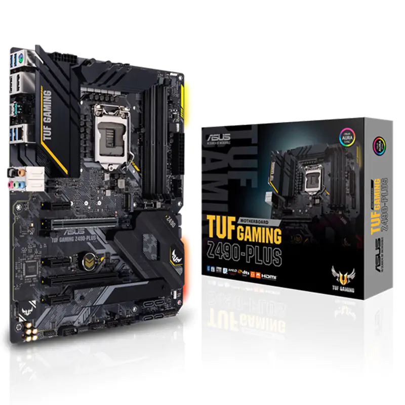 Asus TUF Gaming Z490-Plus LGA 1200 ATX Motherboard (TUF GAMING Z490-PLUS)