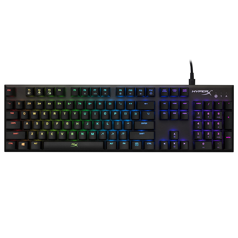 HyperX Alloy FPS RGB Mechanical Gaming Keyboard - Kailh Silver Speed Switches