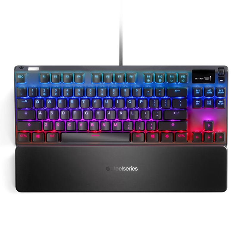 Steelseries Apex Pro RGB Omnipoint TKL Mechanical Keyboard - Adjustable Switches