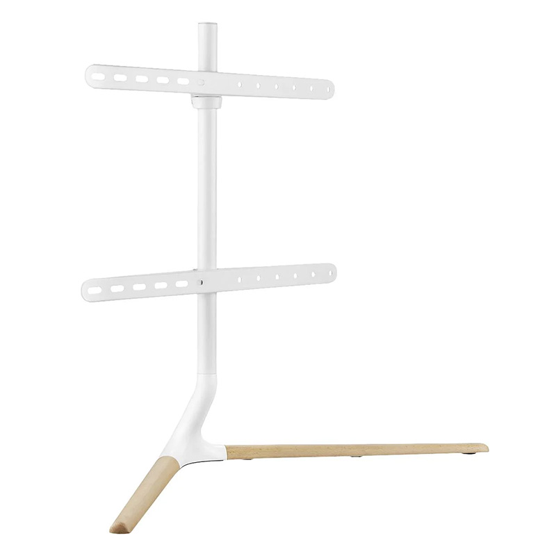 Brateck Modern Linear Tabletop TV Stand For 49in-70in TVs - White (FS34-46F-02-W)