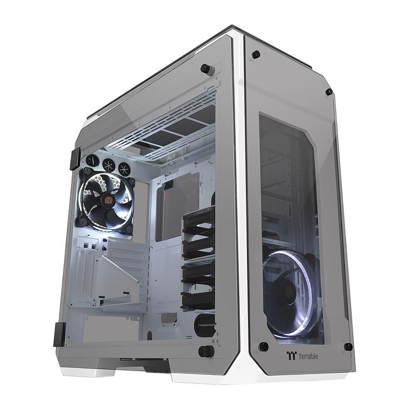 Thermaltake View 71 Tempered Glass Snow Edition Full Tower Chassis (CA-1I7-00F6WN-00)
