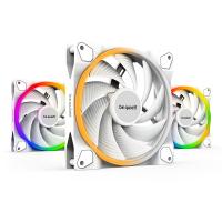 be quiet! Light Wings 140mm White PWM High Speed Fan - 3 Pack