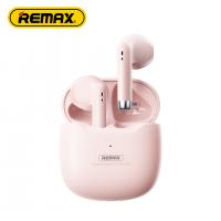 MOREJOY Remax True Wireless Earbuds for Music Call TWS bluetooth 5.3 Earphones Headphones,Crystal Clear Sound profile_Pink
