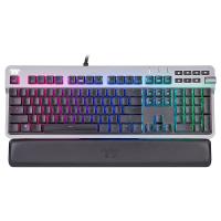 Thermaltake ARGENT K6 RGB Low Profile Wired Mechanical Gaming Keyboard - Cherry MX Speed Silver