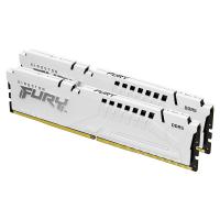 Kingston 32GB (2x16GB) KF560C40BWK2-32 Fury Beast 6000MT/s DIMM DDR5 RAM - White