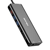 USB-Hubs-Volans-VL-UCTDMH-S-USB-C-Triple-Display-DP-Docking-Station-with-100W-Power-Delivery-1