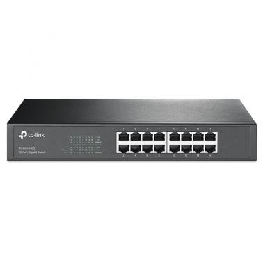 TP-Link 16 Port 10/100/1000 Gigabit Rack Mountable Switch (TL-SG1016D)