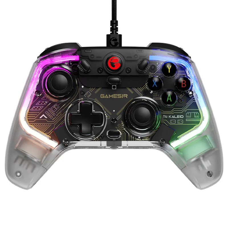 Gamesir T4 Kaleid Transparent RGB Gaming Controller