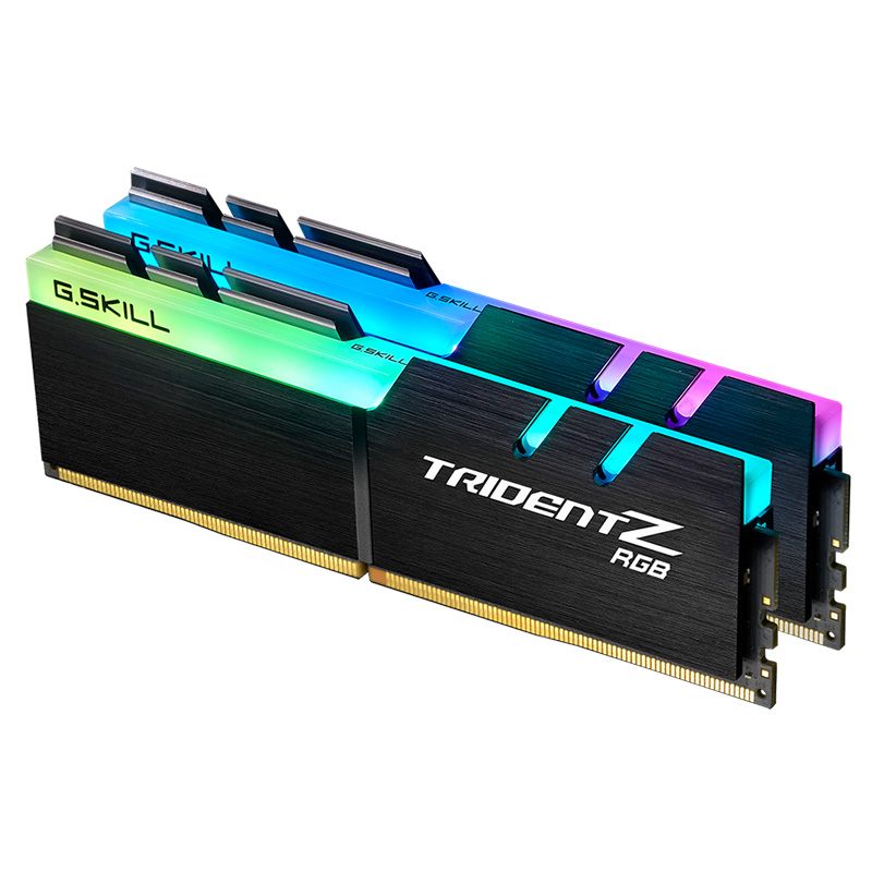G.Skill 64GB (2x32GB) F4-3600C18D-64GTZR Trident Z RGB 3600MHz CL18 DDR4 RAM