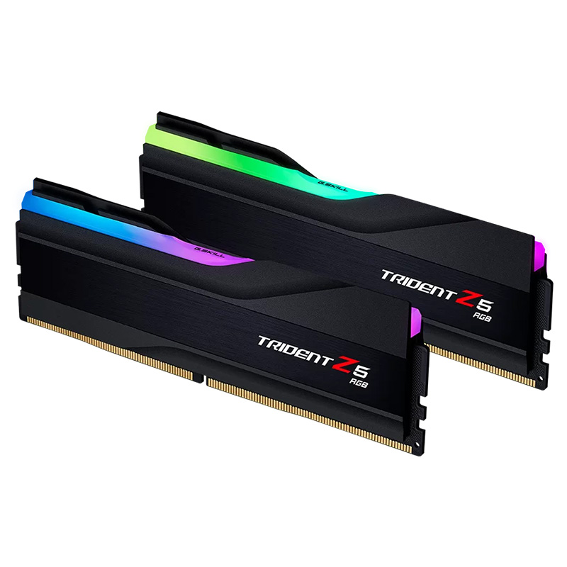 G.Skill 64GB (2x32GB) F5-6000J3238G32GX2-TZ5RK Trident Z5 RGB 6000MHz CL32 DDR5 RAM