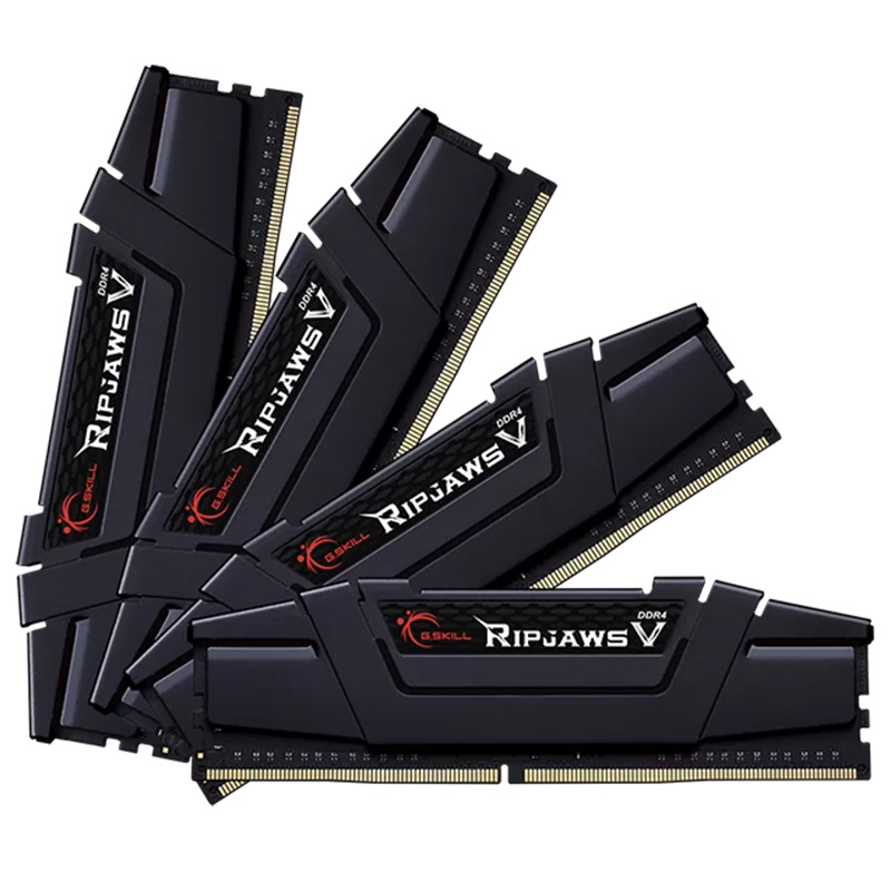 G.Skill 64GB (4x16GB) F4-3600C18Q-64GVK Ripjaws V 3600MHz CL18 DDR4 RAM